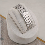Parmigiani Fleurier Tonda PF Automatic 36mm - Warm Grey Baguette Diamond Dial - 2023