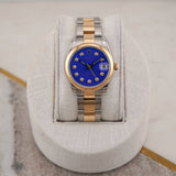 Rolex Datejust 178243 Blue Diamond Dial Two Tone 31mm