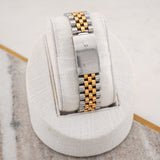 Rolex Datejust 16233 White Diamond Buckley Roman Dial Two Tone 36mm