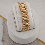 Rolex Day-Date 18238 Double Quickset Presidential Yellow Gold Diamond