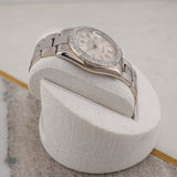 Rolex Day-Date 118209 White Gold Custom Diamond Bezel