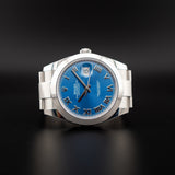 Rolex Datejust 41 Blue Roman Azzurro Dial 2022