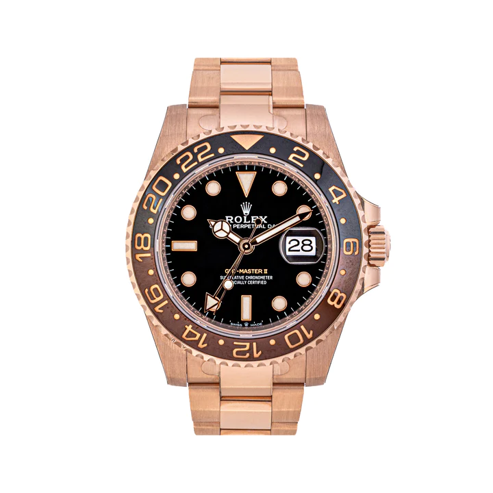 ROLEX GMT MASTER II 126715CHNR "Rootbeer"