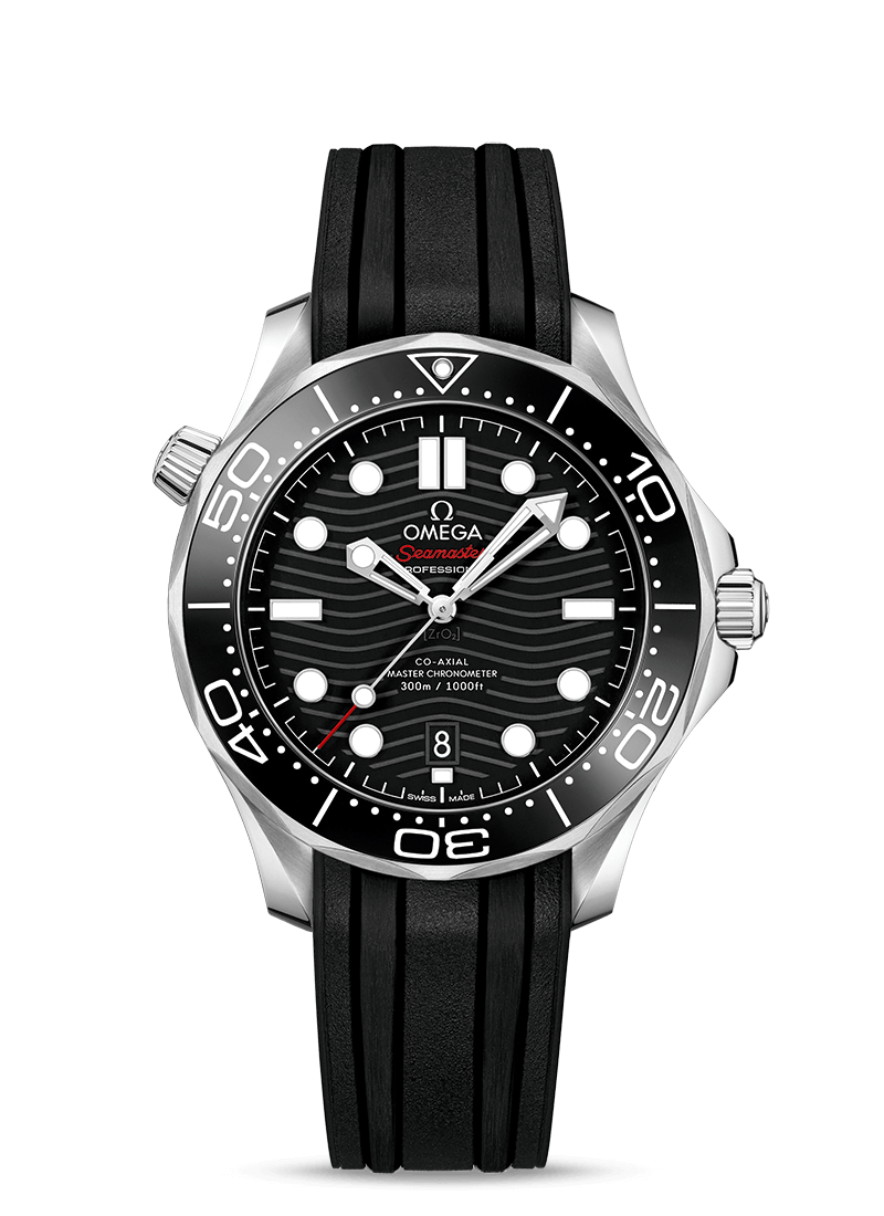 Omega Seamaster Diver 300M-Rubber Strap