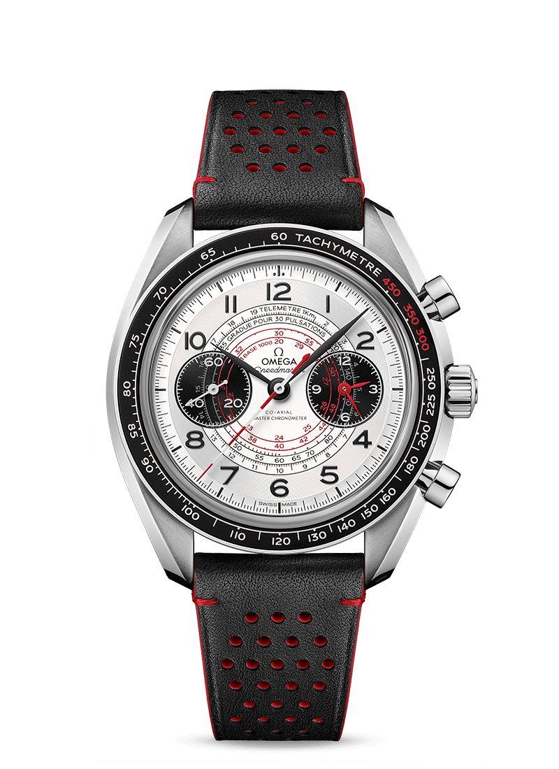 Omega Speedmaster - Two Counters "Chronoscope on Perforated Leather"